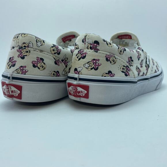 DISNEY X VANS “Minnie Mouse & Friends” Slip On Shoes Youth Kids Size 5 - Picture 9 of 12